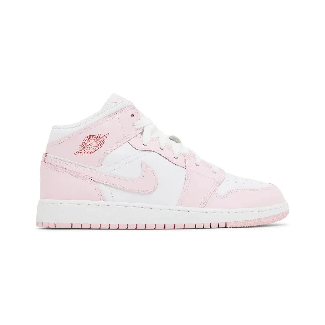 【ネイルさん】新品未使用 NIKE AirJordan1 Mid Whit Air Jordan 1 Mid Women's Shoes. Nike RO