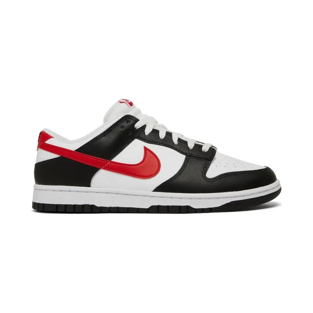 Nike-Dunk-Low-Retro-Red-Swoosh-Panda-FB3354-001-Brick-Sneakers_1