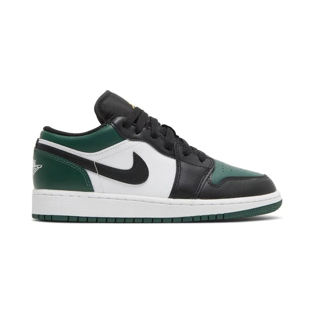 Air Jordan 1 Low Green Toe 553560-371 Brick Sneakers