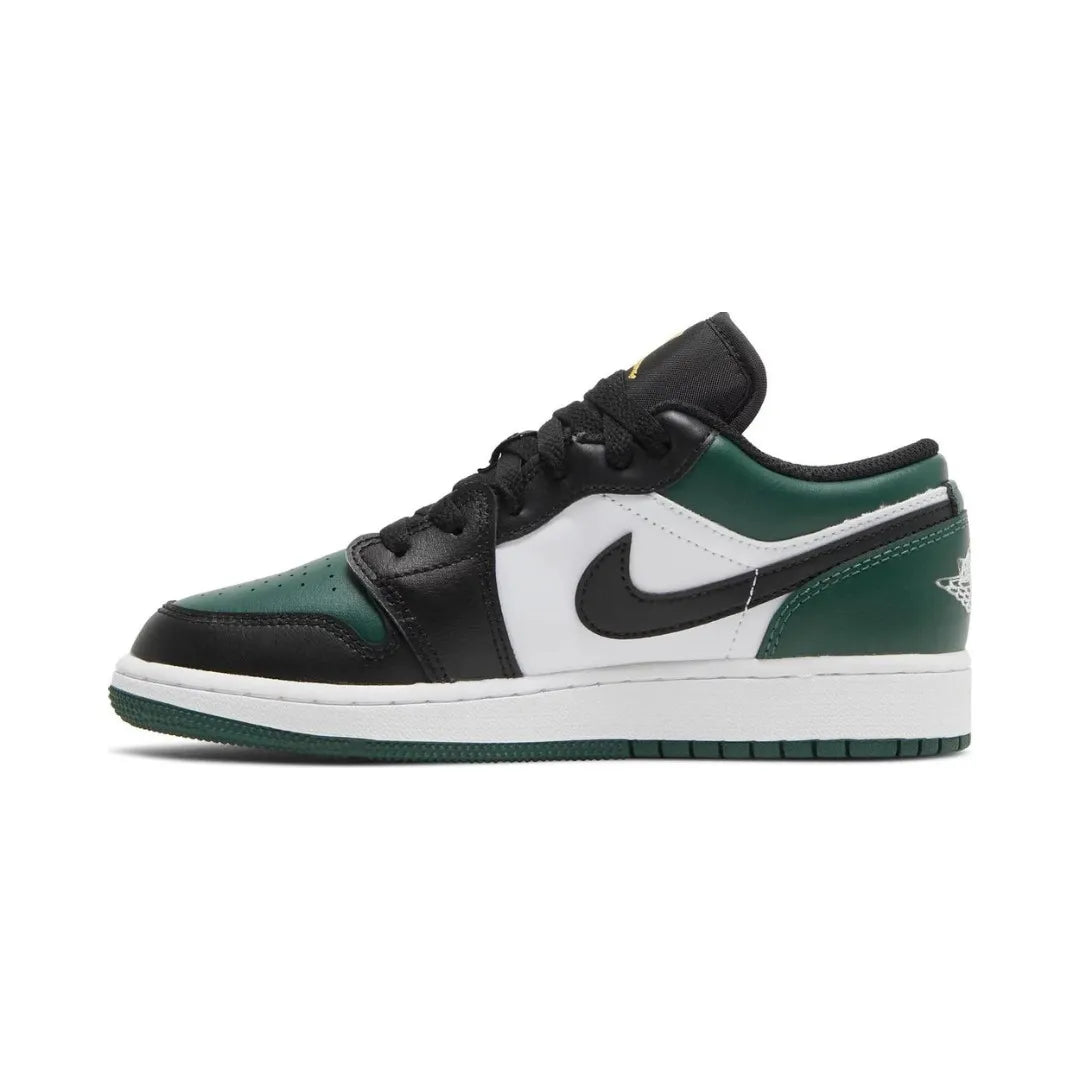 Air Jordan 1 Low Green Toe 553560-371 Brick Sneakers 4