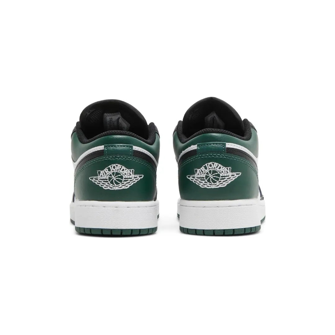 Air Jordan 1 Low Green Toe 553560-371 Brick Sneakers 5