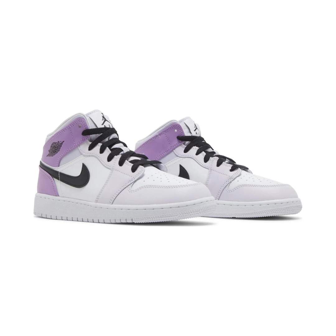 Air Jordan 1 Mid Barely Grape - Brick Sneakers