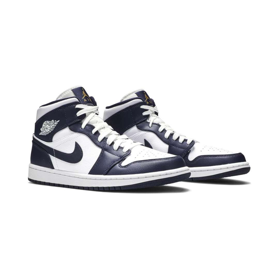 Air Jordan 1 Mid Obsidian