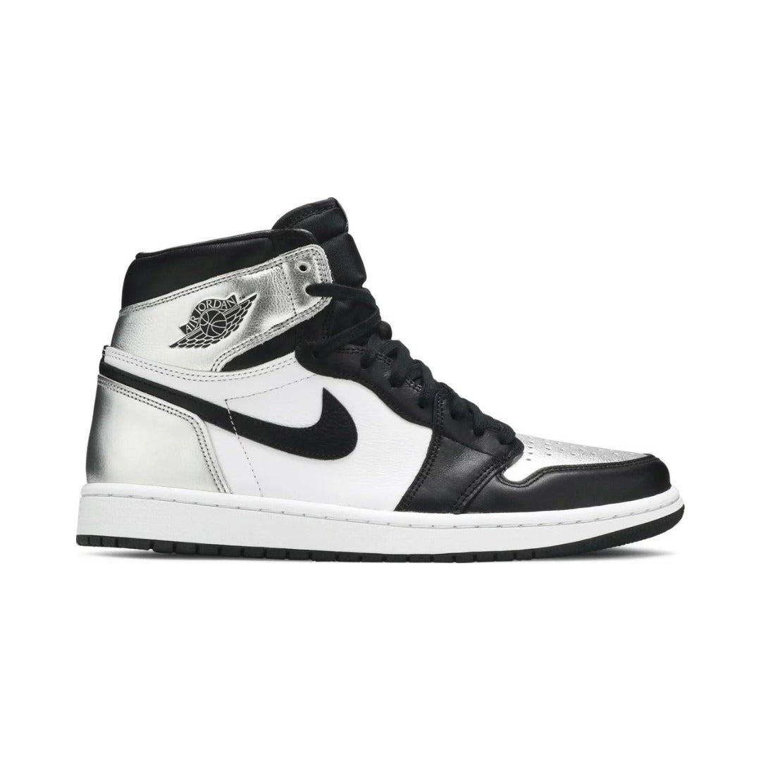 Air Jordan 1 Retro High Silver Toe - Brick Sneakers