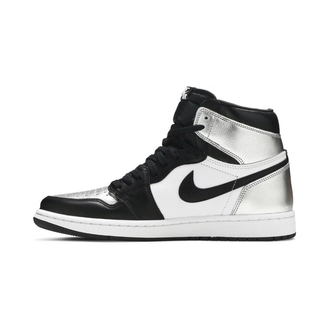 Air Jordan 1 Retro High Silver Toe - Brick Sneakers