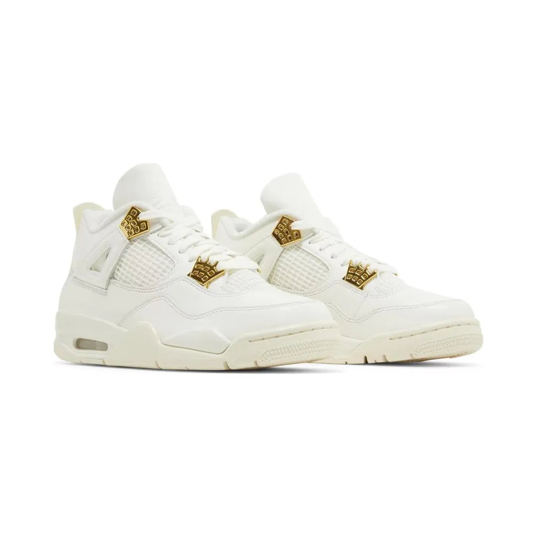 NikeAirJordan4RetroMetallicGoldAQ9129-170BrickSneakers_2