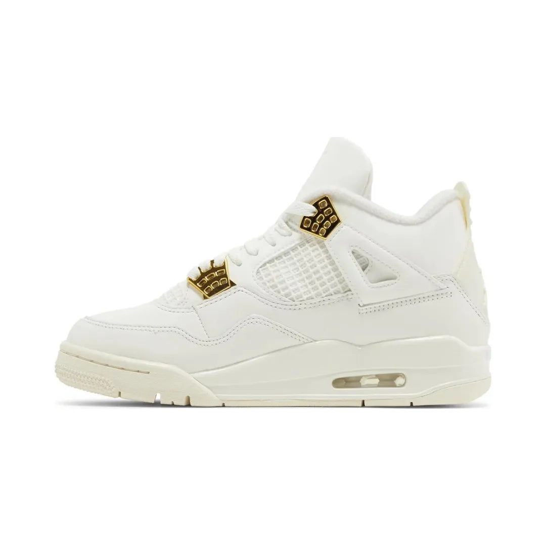 NikeAirJordan4RetroMetallicGoldAQ9129-170BrickSneakers_3