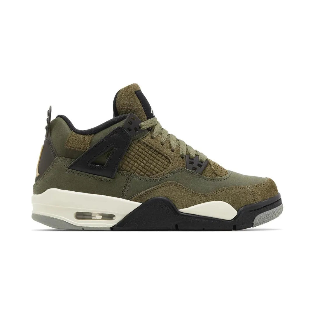 Air Jordan 4 Retro SE Craft Medium Olive - Brick Sneakers