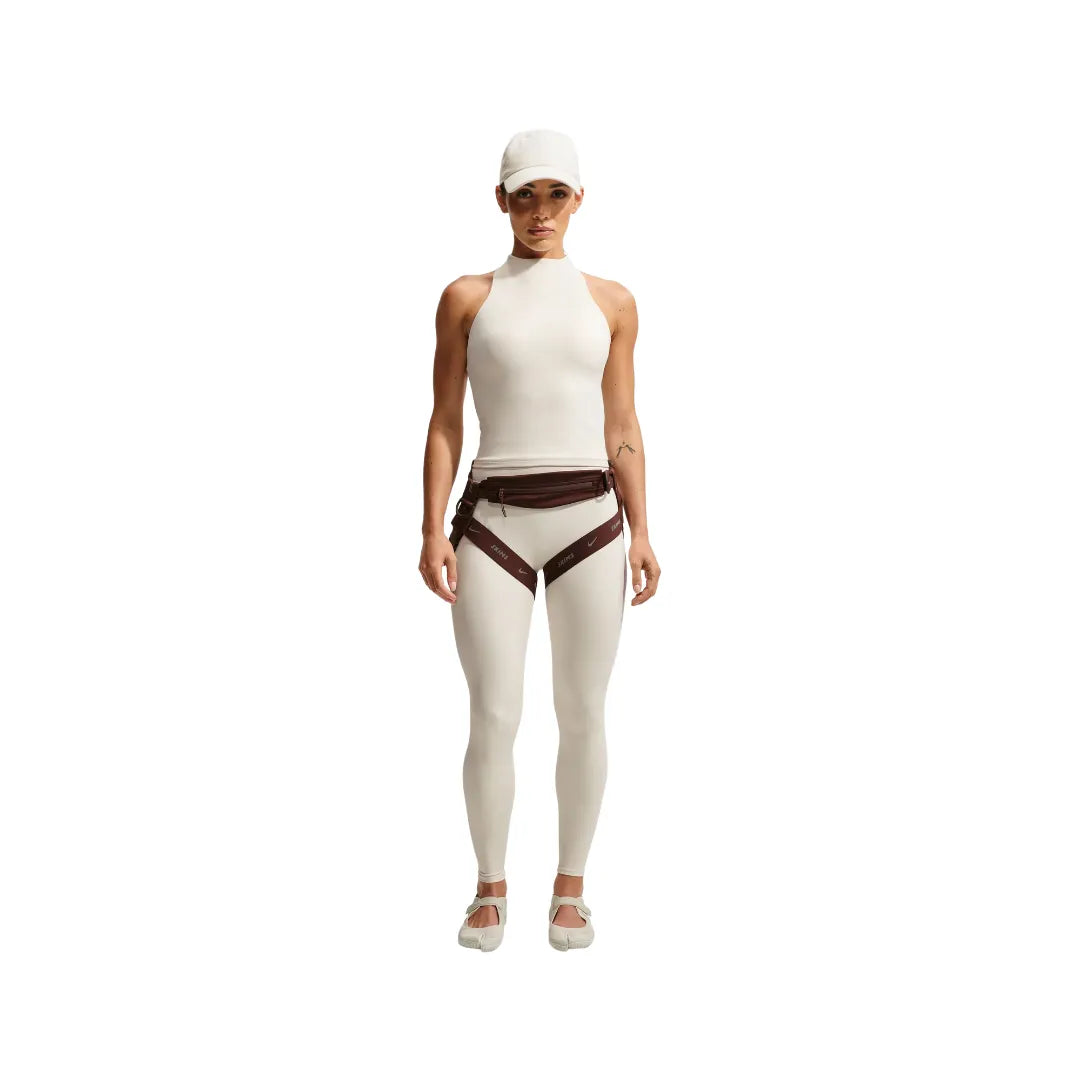 Nike x SKIMS Matte Women's Mock-Neck Racerback Tank Top ”Ivory”