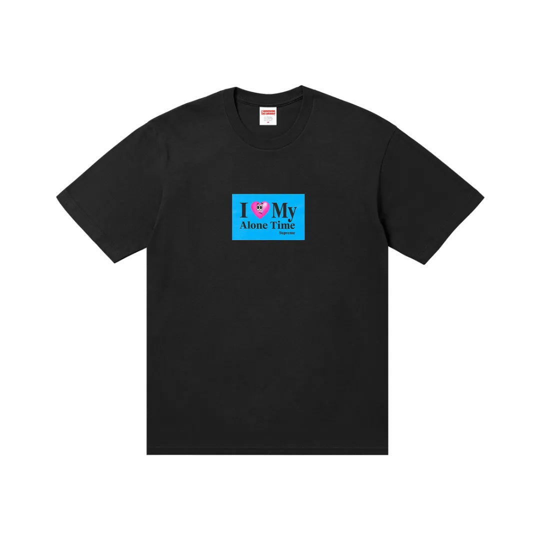 Supreme Alone Time Tee ”Black”