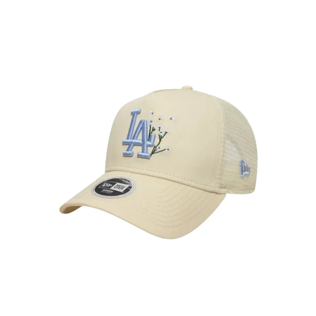 Sapca New Era 9Forty Los Angeles Dodgers "Floral Beige"