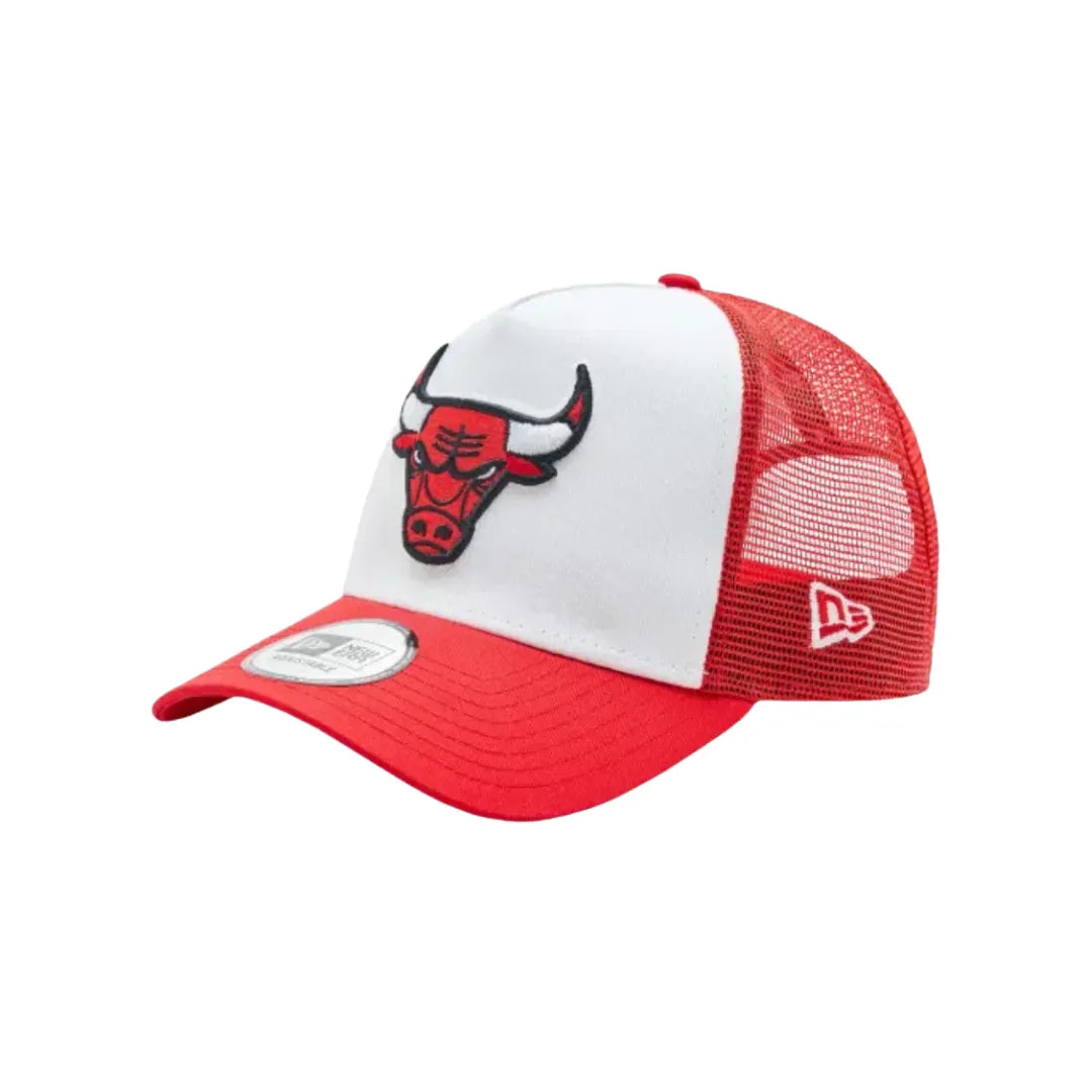 Sapca New Era A-Frame Trucker Chicago Bulls ”Red”
