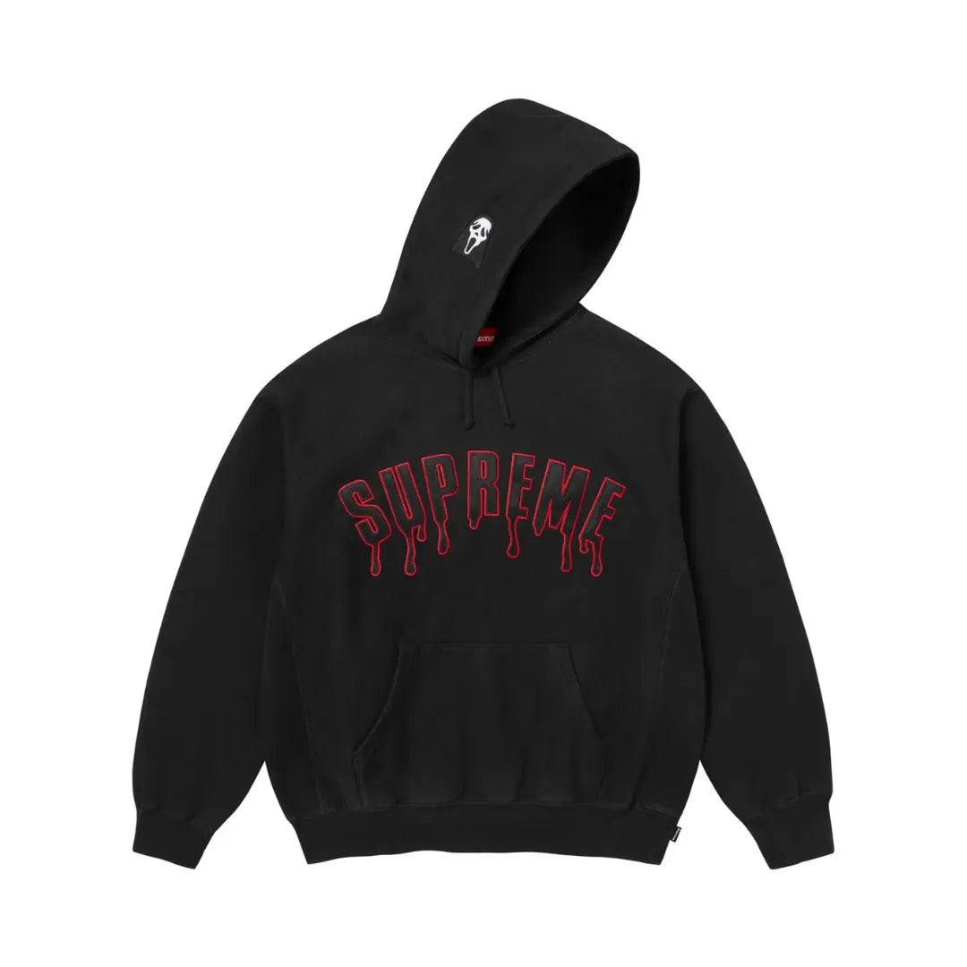 Supreme Arabic Logo Hooded Sweatshirt ”Black”