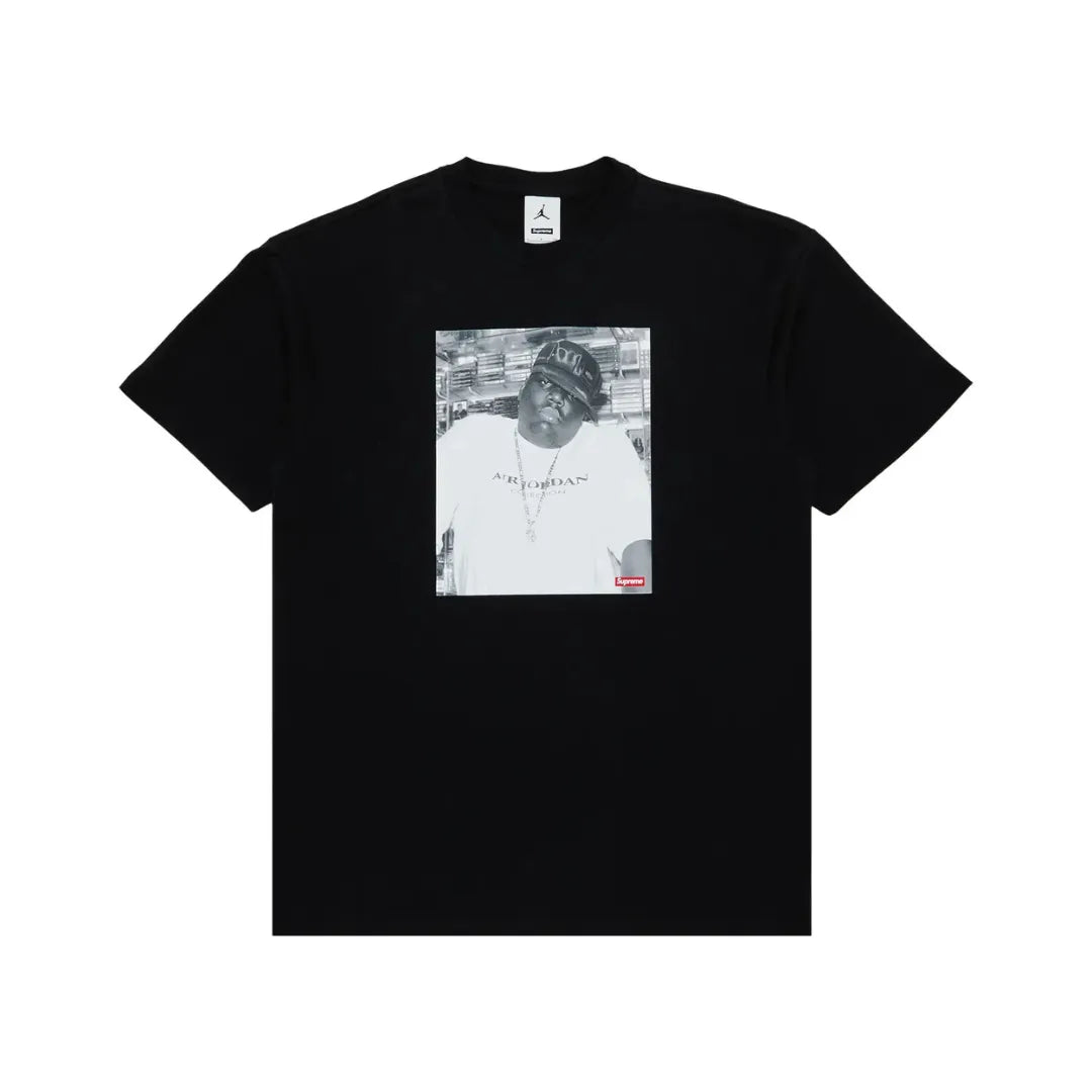 トップス Biggie x Supreme x Jordan Photo Tee Supreme Jordan Biggie Top ”Black”