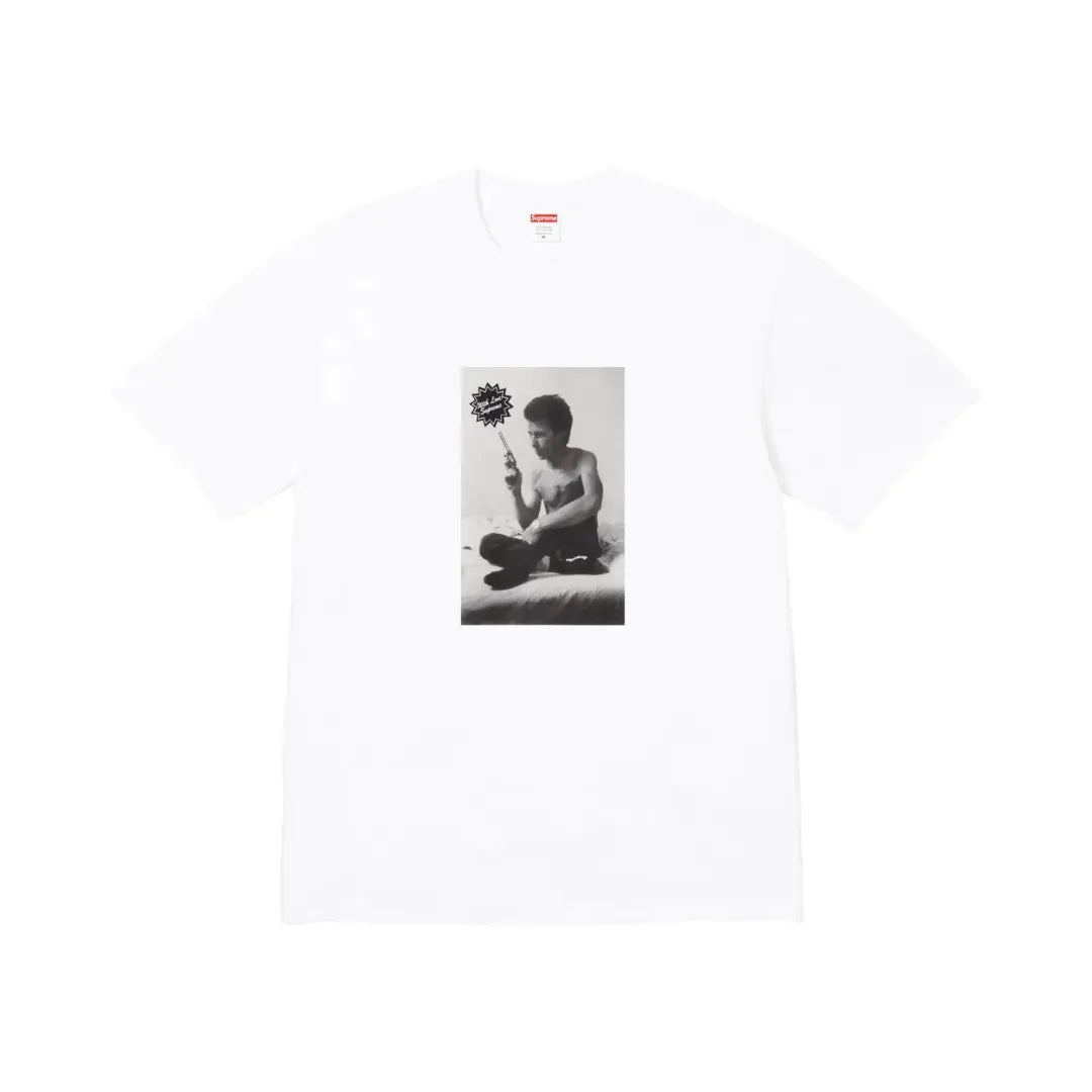 Tricou Supreme Larry Clark Gun ”White”