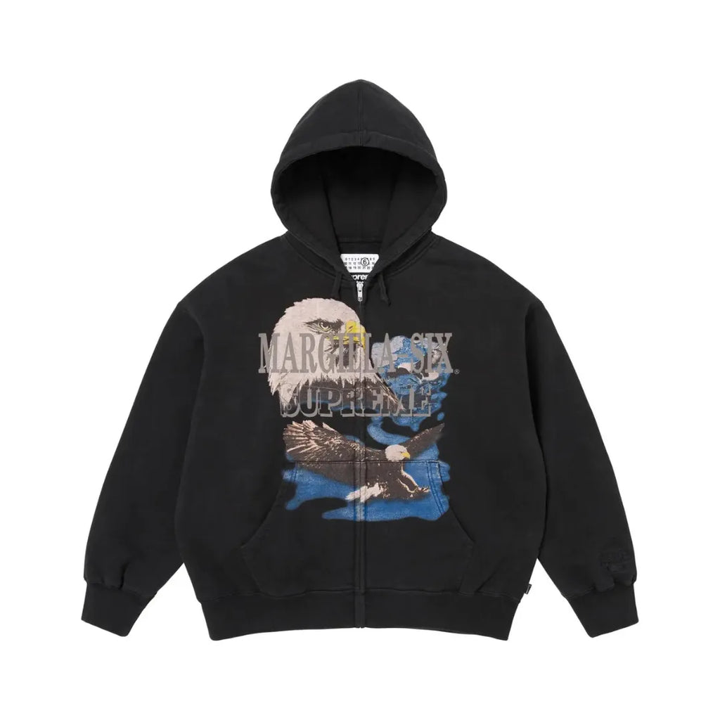 Supreme MM6 Maison Margiela Eagle Zip Up Hooded Sweatshirt Supreme MM6 Maison Margiela Eagle Zip Up Hooded Sweatshirt