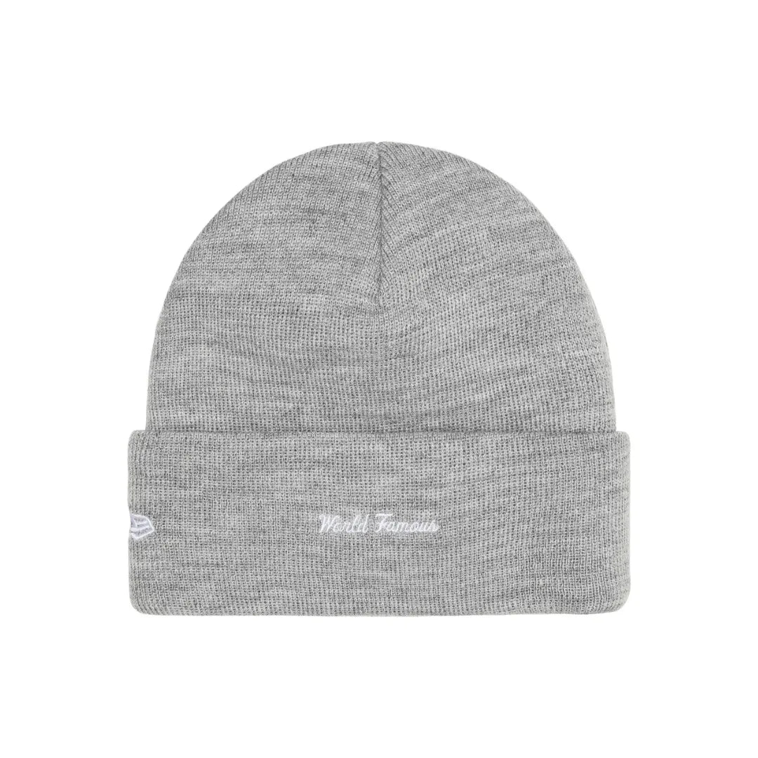 Supreme New Era Box Logo Beanie ”Heather Grey”