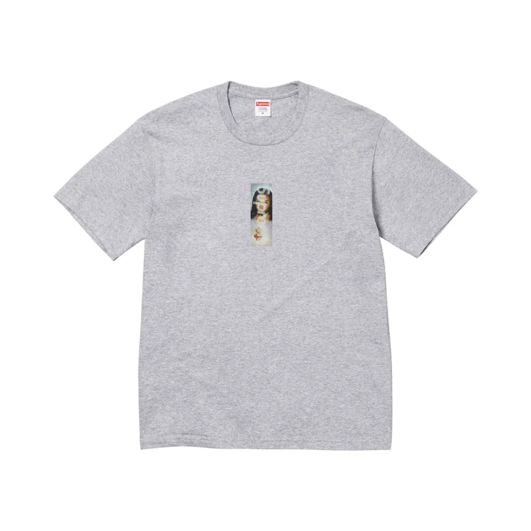 Supreme Prayer Card Box Logo Tee ”Heather Grey”