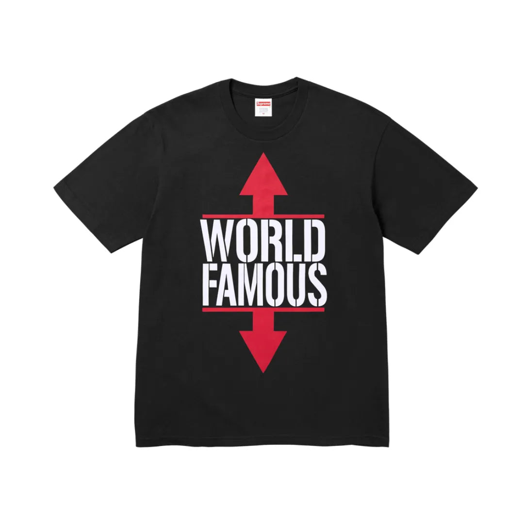 Supreme World Famous Tee ”Black”