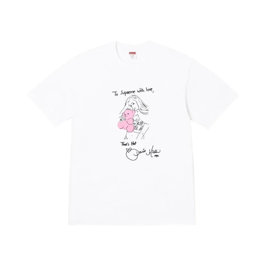 Tricou Supreme Paris ”White”