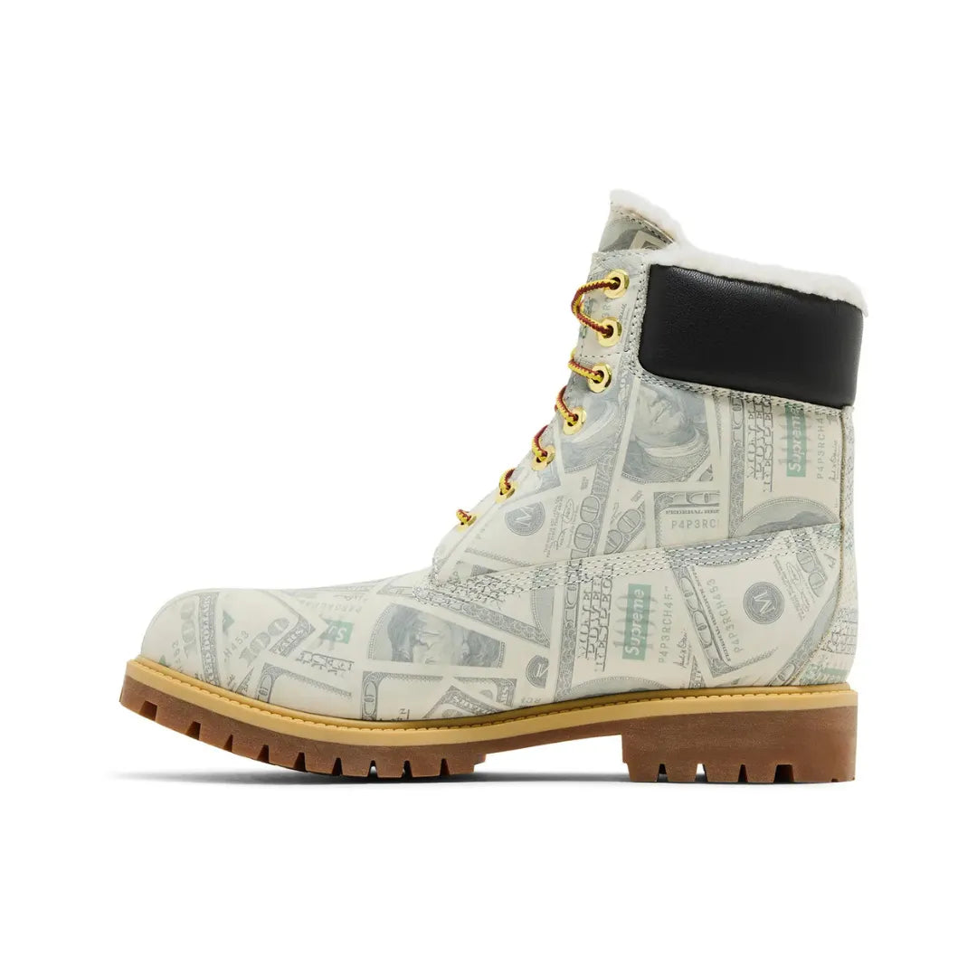 Timberland 6" Premium Waterproof Boot Supreme x MM6 Maison Margiela ”$100 Bills”