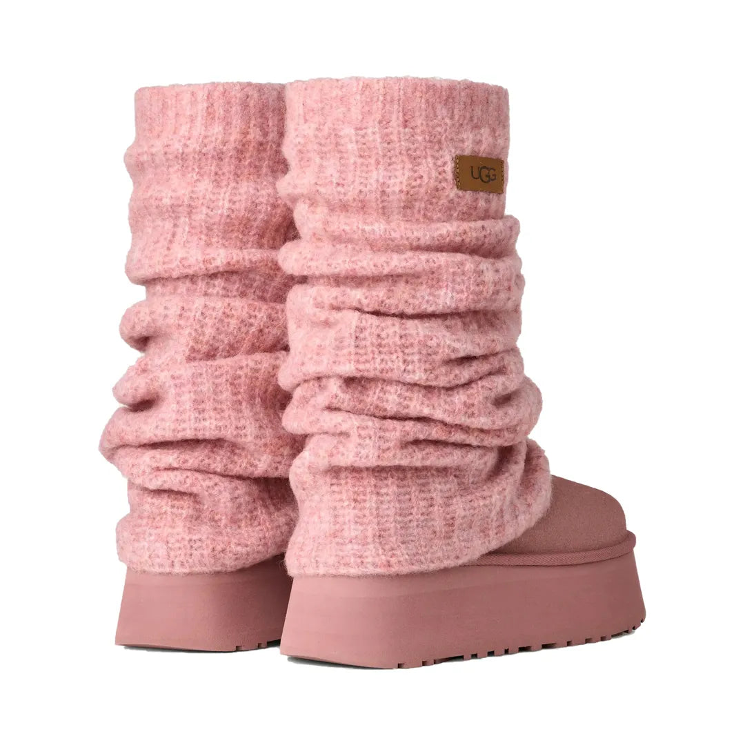 UGG Classic Mini Dipper Legwarmer Boot ”Pink Dawn”